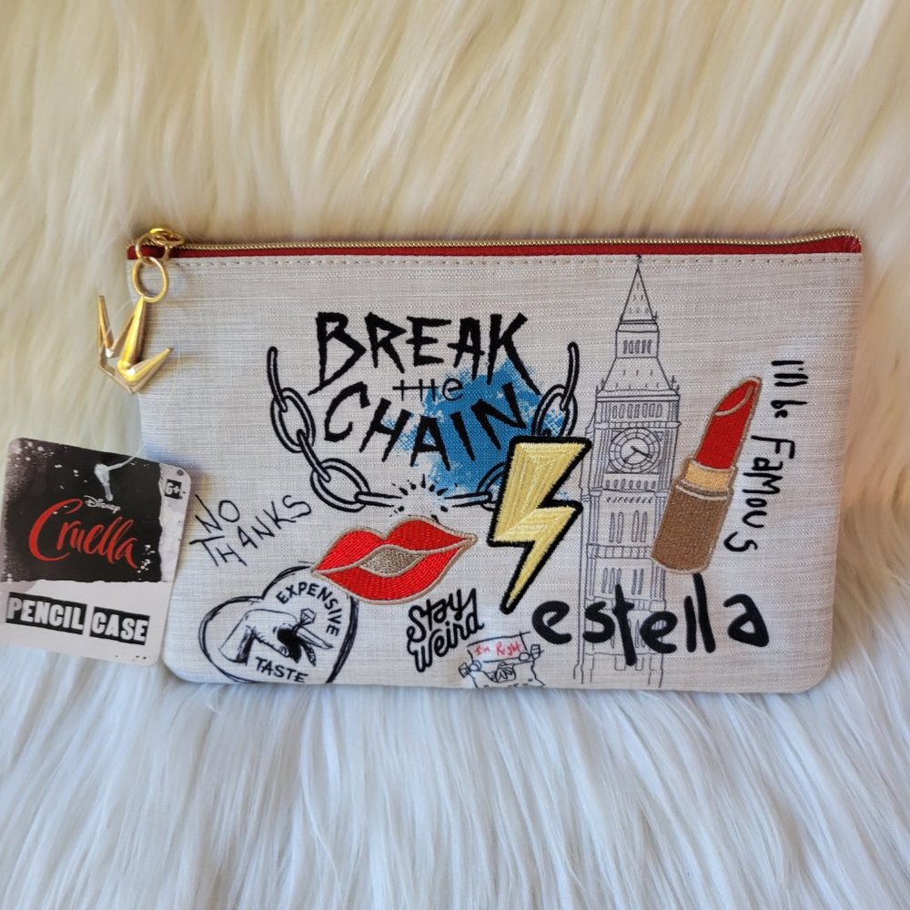 Disney Cruella Canvas Pencil Pouch
